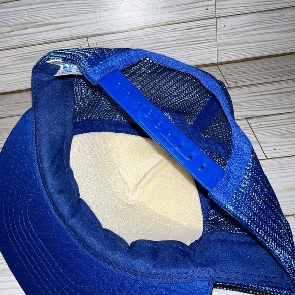 Vintage Trucker Style Snapback Hat Troy & Nichols Logo - Picture 8 of 9